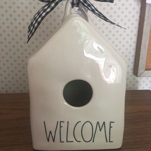 *SOLD* New Rae Dunn Welcome Birdhouse